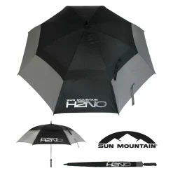 Sun Mountain Golf Sun Mountain H2NO Umbrella - Grey/Black