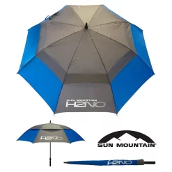 Sun Mountain Golf Sun Mountain H2NO Umbrella - Blue/Grey