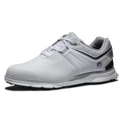 FootJoy Mens Pro SL Carbon 2022 Golf Shoe In White / Charcoal