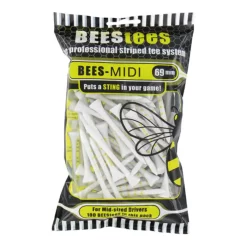 Golfers Club BEEStees - 69mm - Pack Of 100