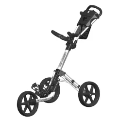 FastFold Mission 5.0 3 Wheel Golf Trolley - White/Black