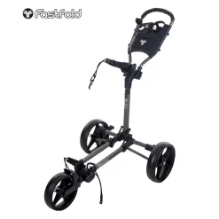 FastFold Slim Golf Trolley - Charcoal/Black