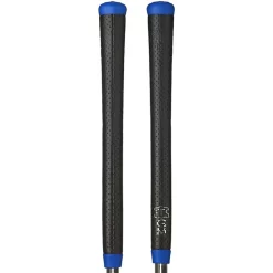 The Grip Master Masters Leather Oversize Club Grips - Black/Blue