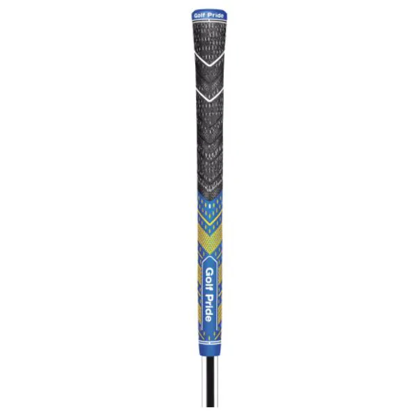 Golf Pride Grips Golf Pride MultiCompound Plus4 Midsize Grip - Royal/Yellow