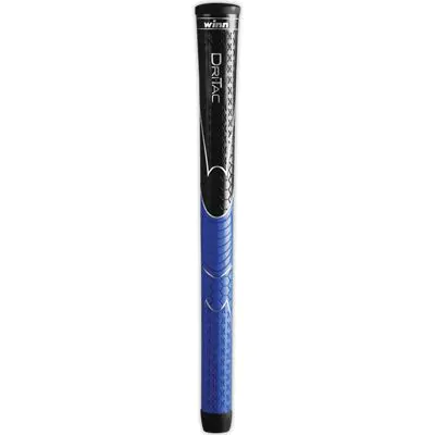 Winn Grips Winn Dri-Tac Midsize Golf Grips - Black/Blue