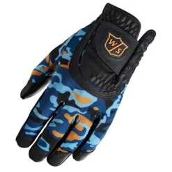 Wilson Golf Wilson Staff Junior All-Fit Glove - Black/Orange/Grey