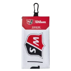 Wilson Golf Wilson Staff Microfiber Trifold Towel - White